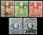 Великобритания 1939-40 гг. • SC# 249-51A • Used F-VF (кат. - $40.00)