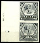 Никарагуа 1954г. 10c. авиапочта проба / MNH OG VF / авиация / пара