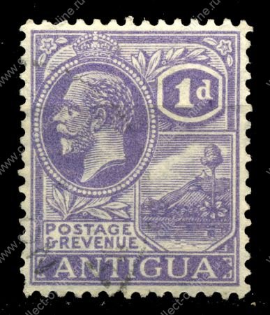 Антигуа 1921-9гг. GB# 64a(SC# 44a) / 1d. / Used VF / Георг V