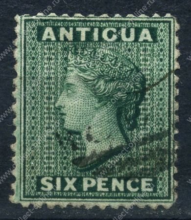 Антигуа 1876г. GB# 18 / 6d. / USED VF