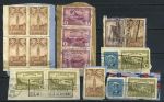 Канада 194х гг. • 5 c. .. $1 • вырезки ( 16 старых марок ) • Used F-VF ( кат.- $ 10+ )