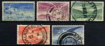 ИРЛАНДИЯ 1948-65гг. SC# C2..7 / 3p..1s.5p. АВИАПОЧТА / USED F-VF / АРХИТЕКТУРА / 5 марок