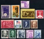 США • XX век • набор 14 чистых ** марок • MNH OG VF