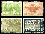 СССР 1930 г. • Сол# 353-6 • 2 - 14 коп. • 10-летие Первой Конной армии • полн. серия • MNH OG VF