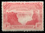 Родезия 1905 г. • Gb# 94 • 1 d. • Водопад Виктория (перф. - 14) • MH OG XF ( кат.- £8 )