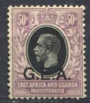 Танганьика 1917-1921 гг. • Gb# 53 • 50 c. • Георг VI • надп. "G.E.A." • стандарт • MH OG VF