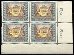 Германия 3-й рейх 1943 г. • Mi# 828 (SC# B215 ) • 6 + 24 pf. • День почтовой марки • благотворительный выпуск • MNH OG Люкс • кв. блок
