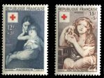 Франция 1954 г. SC# B291-2 • На поддержку Красного креста • благотворительный выпуск • MH OG VF • полн. серия ( кат. - $15- )