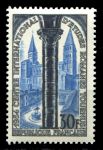 Франция 1954 г. SC# 726 • 30 fr. • Международная историческая конференция • аббатство аббатстве Сен-Филибер • MH OG VF ( кат.- 6$- )
