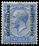 Бечуаналенд 1913-1924 гг. • Gb# 78 • 2½ d. • Георг V (надп. на м. Великобритании) • стандарт • MH OG VF ( кат.- £4 )