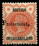 Бечуаналенд 1888 г. • Gb# 40 • ½ d. • королева Виктория (надп. "Protectorete" на надп. на м. Великобритании) • разновидность!• стандарт • MH OG VF ( кат. - £10++ )