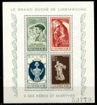 Люксембург 1946 г. • Mi# Block 5 • Жертвам войны • блок • благотворительный выпуск • MNH OG XF ( кат. - €30 )