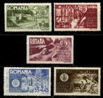 Румыния 1945 г. • Mi# 903-7 • Международный инженерный конгресс, Бухарест • благотворительный выпуск • полн. серия • MH OG VF ( кат. - €10 )