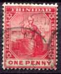 ТРИНИДАД 1904-07гг. GB# 135 / 1d. / USED F-VF