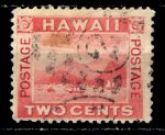 Гаваи 1899 г. • SC# 81 • 2 c. • осн. выпуск • корабли в бухте Гонолулу • Used F-VF