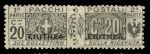 Итальянская Эритрея 1917-1924 гг. • Sc# Q11 • 20 c. • надпечатка "Eritrea" • для посылок • MH OG VF ( кат. -$4 )