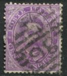 Италия 1879 г. • SC# 50 • 50 c. • король Умберто I • стандарт • Used F-VF ( кат.- $ 22 )