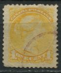 Канада 1870-1889 гг. • SC# 35 • 1 c. • Королева Виктория • Used VF