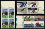 США 1980 г. • Олимпийские Игры 1980 • 3 № кв. блока (12 марок) • MNH OG VF