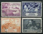 Малайя • Селангор 1949 г. • Gb# 111-4 • 10 - 50 c. • 75-летие ВПС(UPU) • полн. серия • Used VF ( кат.- £ 13 )