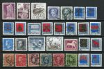 Швеция • XIX-XX век • лот 30 старых, разных марок • Used F-VF