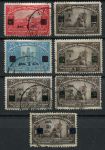 Югославия 1922-1924 гг. • Sc# 15-21 • 1 - 30 D. • надпечатки нов. номиналов на марках 1921 г. • полн. серия • Used VF