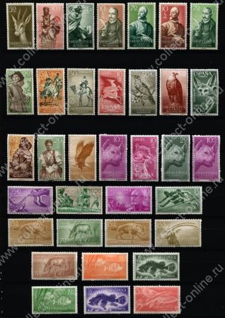 Испанская Сахара • набор 35 старых марок • MNH OG VF