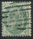 Тонга 1886-1887 гг. • Gb# 4 • 1 s. • 1-й выпуск • король Георг I • Used XF ( кат.- £ 5 )