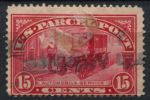 США 1913 г. • SC# Q7 • 15 c. • почтовый автомобиль • спец. доставка • Used VF ( кат.- $ 15 )