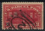 США 1913 г. • SC# Q3 • 3 c. • почтовый вагон • спец. доставка • Used VF ( кат.- $7 )