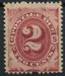 США 1891 г. • SC# J23 • 2 c. • служебный выпуск • Used VF