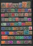 Индия • середина XX века • лот 70+ разных старых марок • Used VF