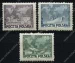 Польша 1949 г. • Mi# 533-5 • 6 - 80 zt. • 75-летие Всемирного Почтового Союза • полн. серия • MH OG XF ( кат.- €10- )