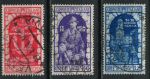 Италия 1934 г. • SC# 316-8(Mi# 464-6) • 20 c. - 1.75 L. • 10-летие аннексии Фиюме • Used VF ( кат.- $10 )