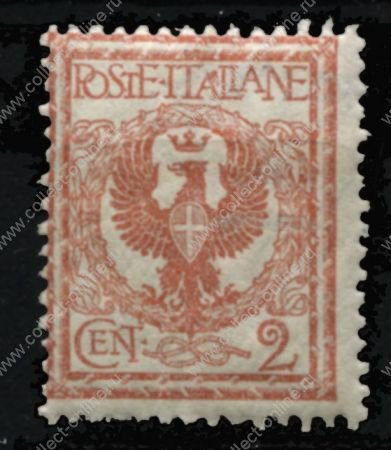 Италия 1901-22 гг. • SC# 77 • 2 с. • стандарт • MNH OG VF