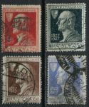 Италия 1927 г. • SC# 188-91(Mi# 259-62) • 20 c. - 1.25 L. • Алессандро Вольта • 100 лет со дня смерти • Used VF • полн. серия • ( кат.- $15 )