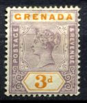 ГРЕНАДА 1895-99гг. SC# 43 / 3d. MH OG VF