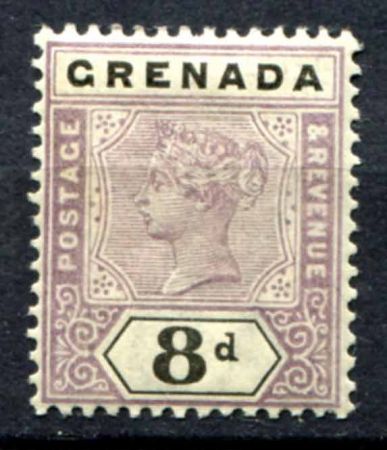 ГРЕНАДА 1895-99гг. GB# 54 / 8d. MH OG VF