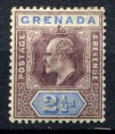 ГРЕНАДА 1902г. GB# 60 / 2 1/2d. MH OG VF