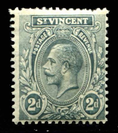 СТ. ВИНСЕНТ 1913-7гг. GB# 110 / 2d. MH OG VF