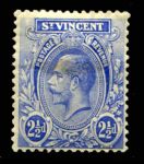 СТ. ВИНСЕНТ 1913-7гг. GB# 111 / 2 1/2d. MH OG VF