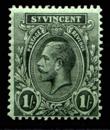 СТ. ВИНСЕНТ 1913-7гг. GB# 116 / 1s. MH OG VF