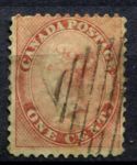 КАНАДА 1859г. GB# 29 / 1c. USED F-VF