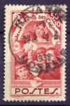 Франция 1936 г. • SC# B46 • 50 + 10 c. • Для детей безработных • благотворительный выпуск • Used VF ( кат.- $4 )
