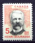 Канада 1968 г. • SC# 485 • 5 c. • Анри Бурасса (100 лет со дня рождения) • MNH OG XF
