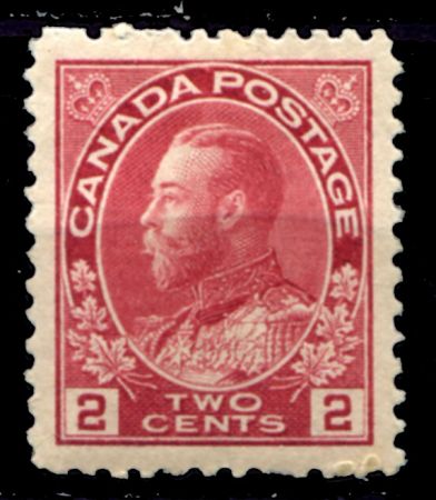 Канада 1911-1925 гг. • Sc# 106 • 2 c. • выпуск "Адмирал" • стандарт • MH OG VF ( кат. - $25 ) 