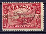 Канада 1928-1929 гг. • Sc# 157 • 20 c. • осн. выпуск • уборка урожая пшеницы •Used F-VF ( кат. - $12.5 )