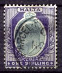 МАЛЬТА 1903-4гг. GB# 44 / 1s. / USED F-VF