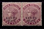 НАБХА 1885-1900гг. GB# 16 / 1a. / MNH OG VF пара