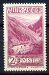 Андорра 1932-1943гг. • Mi# 43 • 2fr. • осн. выпуск • долина • MH OG VF ( кат. - €15 )